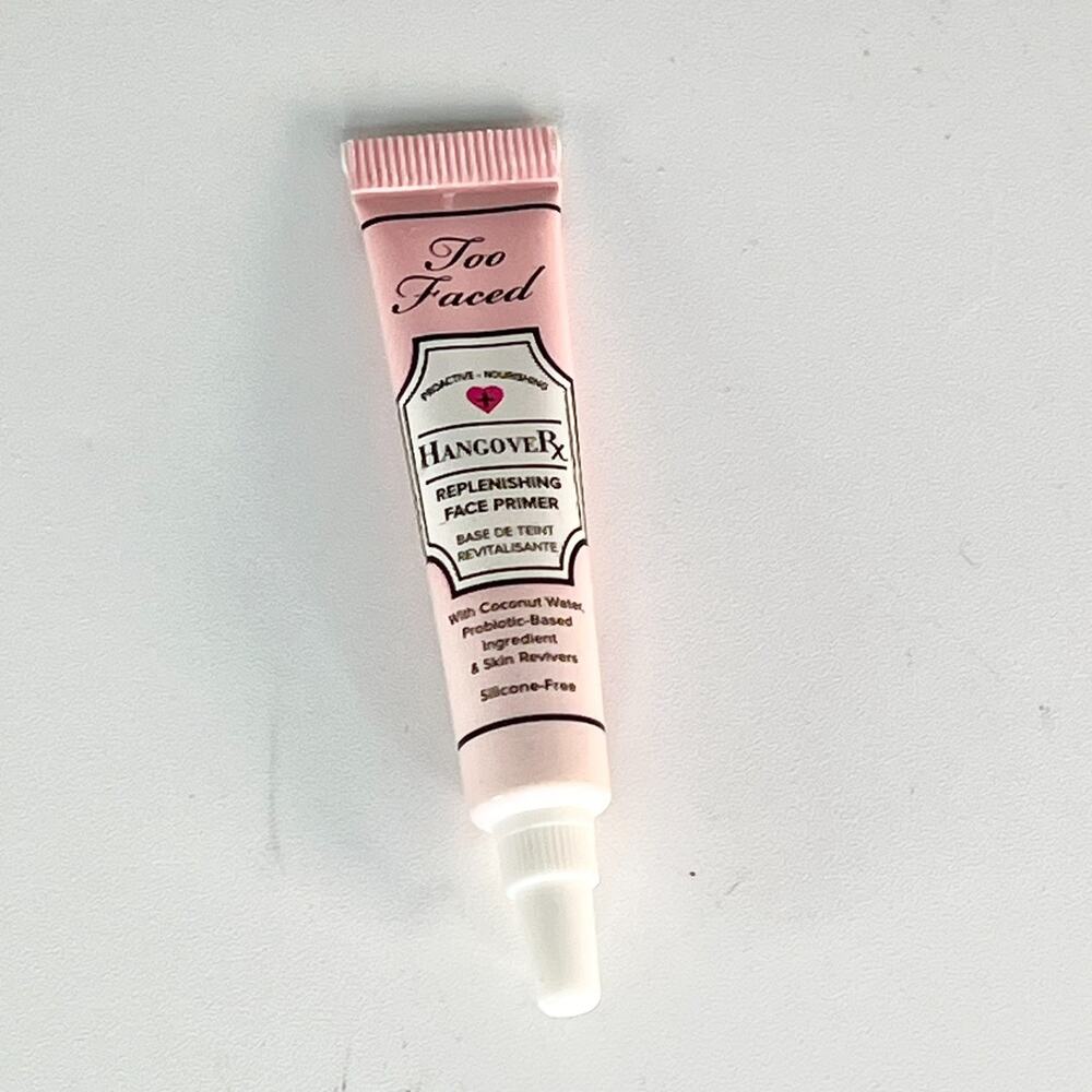 Too Faced HangoveRX Replenishing Face Primer Hydrate Travel .16 fl oz 5ml New